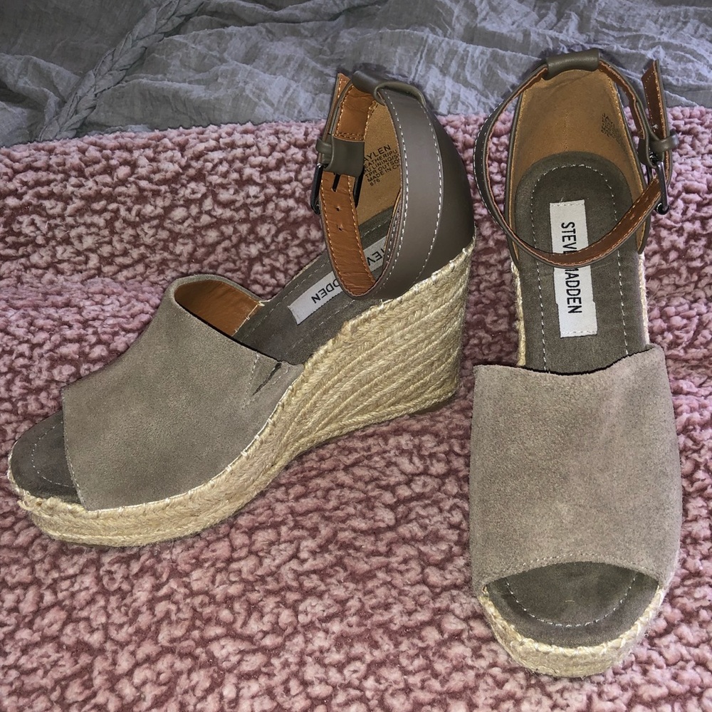 Steve Madden Platform Wedge Espadrille